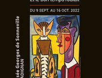 Affiche de l'exposition Jean Vautrin au musée Georges de Sonneville -Septembre 2022 - Agrandir l'image, .JPG 84,6 Ko (fenêtre modale)
